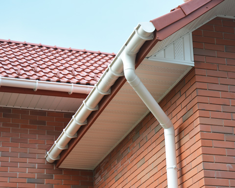 roof fascia, problem area for roof guttering